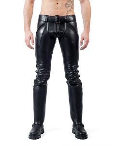 Mister B Leather FXXXer Jeans All Black - buy online at www.misterb.com