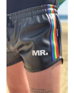 Mr Riegillio MR. Pride Mini-Shorts schwarz