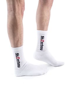Sk8erboy Crew Socks White - buy online at www.misterb.com