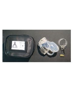 StrictGate Male Chastity Set 40 mm - Clear