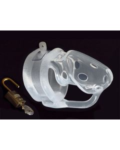 Birdlocked Male Chastity V2 Classic 40 mm - Clear
