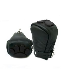 Mister B Leather Puppy Paws - Black - buy online at www.misterb.com