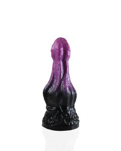 HellHound Hydra Dildo - Black Purple