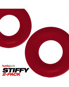 Oxballs STIFFY 2-pack Bulge Cockrings - Cherry Ice
