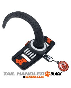 Oxballs TAIL HANDLER belt-strap show tail - Black