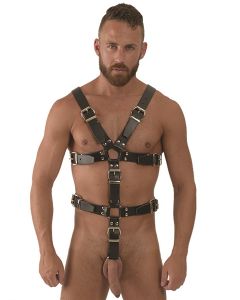 Mister B Leather Master Harness - buy online at www.misterb.com