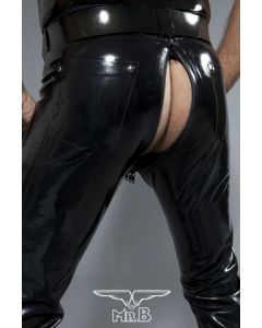 Mister B Rubber Jeans With Full Zip - buy online at www.misterb.com