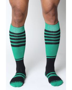 Cellblock 13 Midfield Knee High Sock - Green One Size