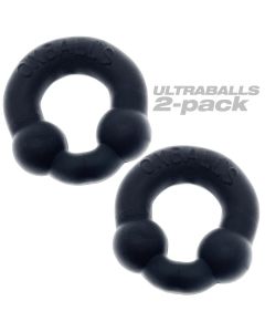 Oxballs ULTRABALLS 2-pack cockring - NIGHT Edition Noir