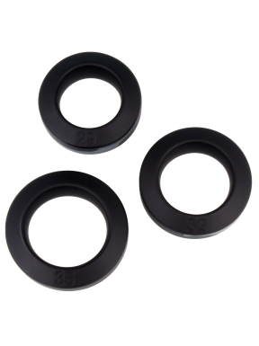 Titus Silicone Series 3-Pack Stackers Cock & Ball Rings
