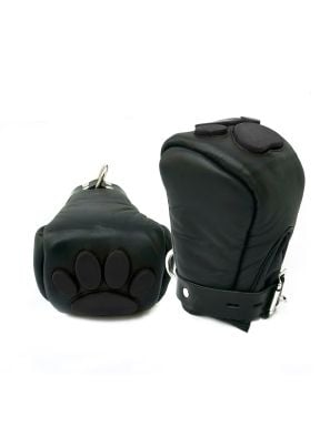 Mister B Leather Puppy Paws - Black - buy online at www.misterb.com