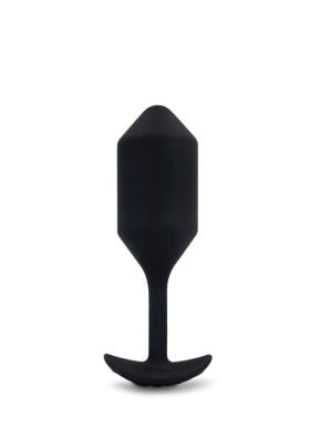 b-Vibe Vibrating Snug Plug - Black XL - buy online at www.misterb.com