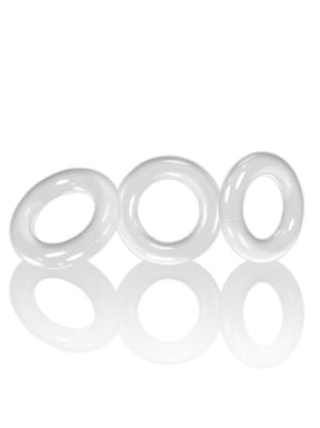 Oxballs WILLY RINGS 3-pack cockrings - White