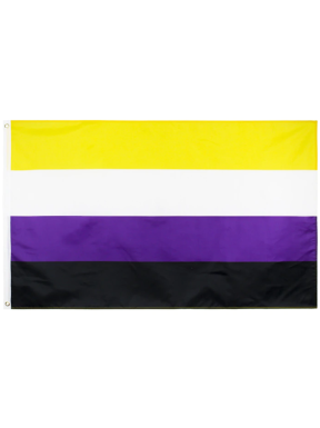 Non-binary Flag 90 x 150 cm