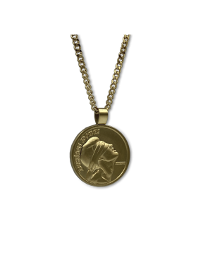 Master of the House Pendant Surrender Gold