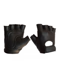 Mister B Leather Fingerless Gloves - buy online at www.misterb.com