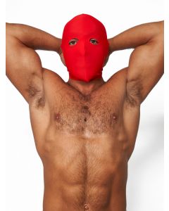 Mister B Lycra Hood Eyes Open Only Red - buy online at www.misterb.com
