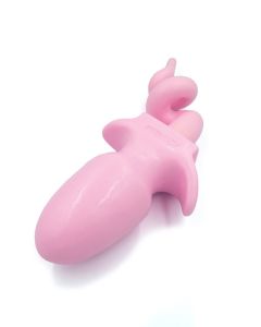 Pig Tail Butt Plug Pink