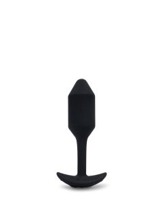 b-Vibe Vibrating Snug Plug - Black M - buy online at www.misterb.com