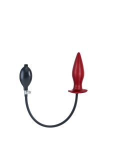 Inflatable Butt Plug - Red