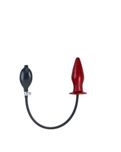 Gonflable Solide Butt Plug - Rouge M