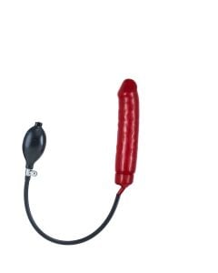 Inflatable Dildo - Red S