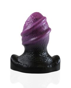 HellHound Sphinx Buttplug - Black Purple