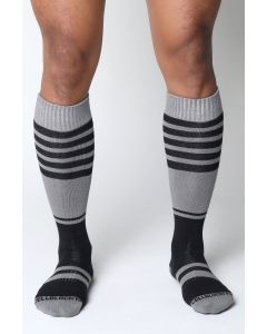 Cellblock 13 Midfield Knee High Sock - Grey One Size