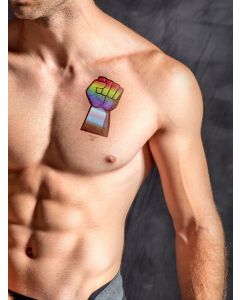 Mister B Temporary Tattoo Gay Force