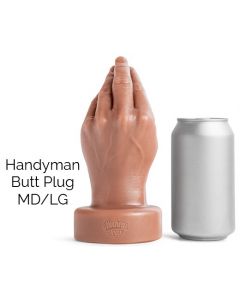 Mr. Hankey's Toys Handyman Butt Plug - Light Skin M-L
