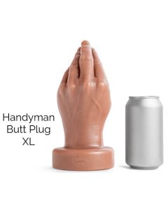 Mr. Hankey's Toys Handyman Butt Plug - Light Skin XL