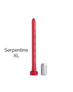 Mr. Hankey's Toys Serpentine Dildo - Red XL