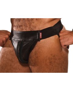 COLT Leather Jock Black-Black - buy online at www.misterb.com