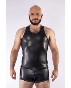 Mister B Neoprene Tank Top Black - buy online at www.misterb.com