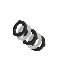 Oxballs GEARHEADS 5-pack spinner rings - Black Vapor