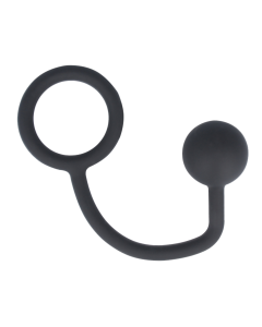 Titus Silicone Series Cockring 45mm with Anal Ball 40mm