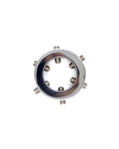 Steel Glans Ring with Spikes