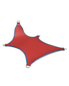 Mister B Basic Sling - Red With Blue Piping