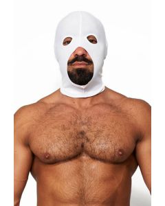 Mister B Lycra Cocksucker Hood White - buy online at www.misterb.com