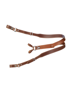 Mister B Leather Braces - Dark Brown