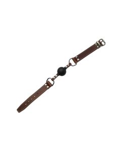 Mister B Ball Gag Dark Brown