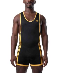 Nasty Pig Induction Singlet - Black Yellow