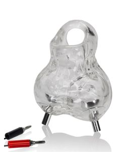 Oxballs Nutter Electro Ball Sling Clear