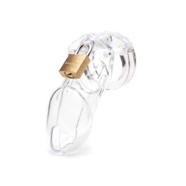 Cage De Chasteté Transparente SM - Dimensions 6x3 Cm, Neuf, Pour Homme