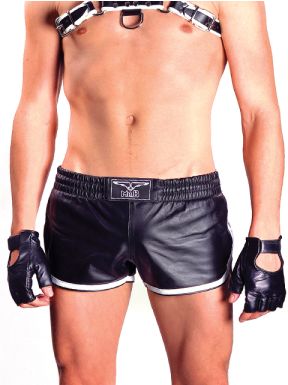 Mister B Leather Sport Shorts - buy online at www.misterb.com