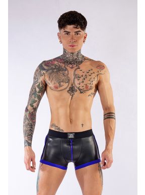 Mister B Neoprenshorts mit Pouch schwarz-blau