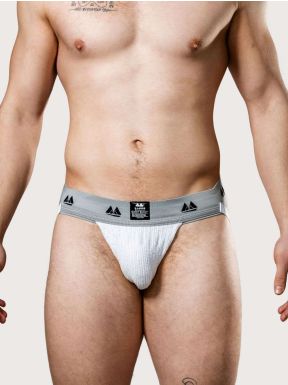 MM Jocks Adult Supporter White - buy online at www.misterb.com
