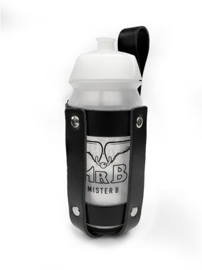 Mister B Leather Lube Bottle Holder Black - buy online at www.misterb.com
