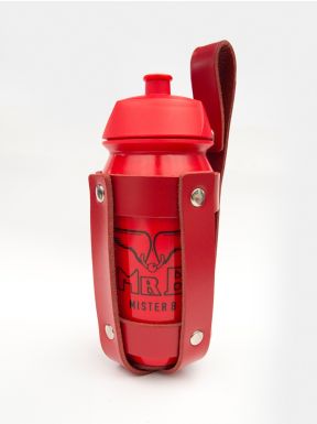 Mister B Leather Lube Bottle Holder Red - buy online at www.misterb.com