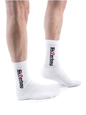 Sk8erboy Crew Socks White - buy online at www.misterb.com